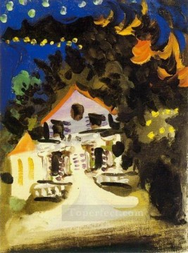 landscape house ploughman Painting - House 1920 Pablo Picasso